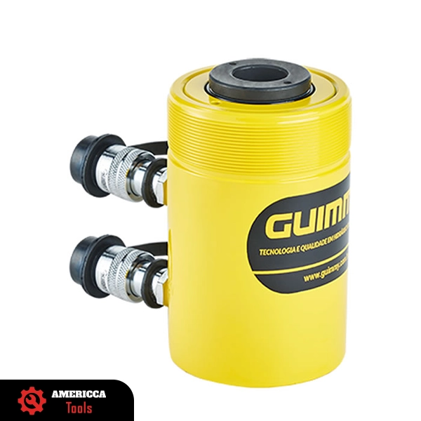 Cilindro hidráulico industrial reforçado